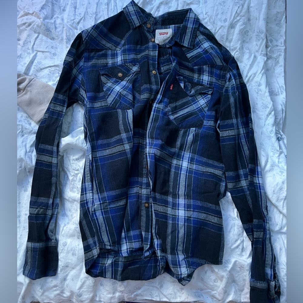 Blue Levi Sweater